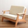 Kursi Sofa Santai Kayu Jati Minimalis