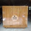Almari Pakaian Minimalis 3 Pintu Kayu Jati