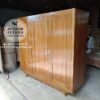 Almari Pakaian Minimalis 3 Pintu Kayu Jati