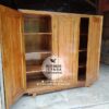 Almari Pakaian Minimalis 3 Pintu Kayu Jati
