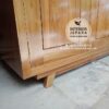 Almari Pakaian Minimalis 3 Pintu Kayu Jati