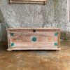 Peti Kayu Ukir Vintage – Rustic Handcrafted Storage Chest