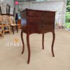Meja Sudut, Meja Vas Bunga, Bedside Table Kayu Jati