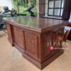 Meja Direktur Eksekutif Bahan kayu Jati
