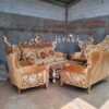 Kursi Tamu Ukir Jepara Mewah Klasik – Set Sofa Tamu Elegan