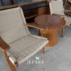 Kursi Teras Rangka Kayu Jati Mix Bahan Lum Tali Halus
