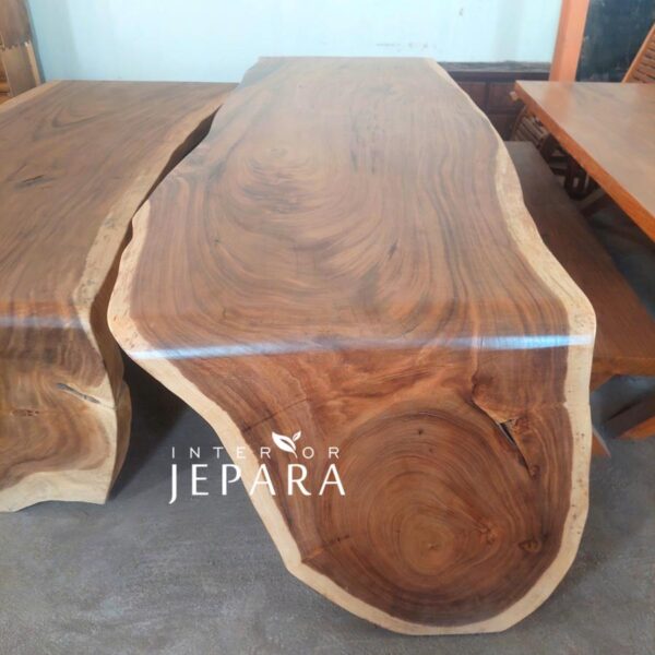 Meeting Table, Meja Makan, Meja Kantor Original Kayu Trembesi Suar