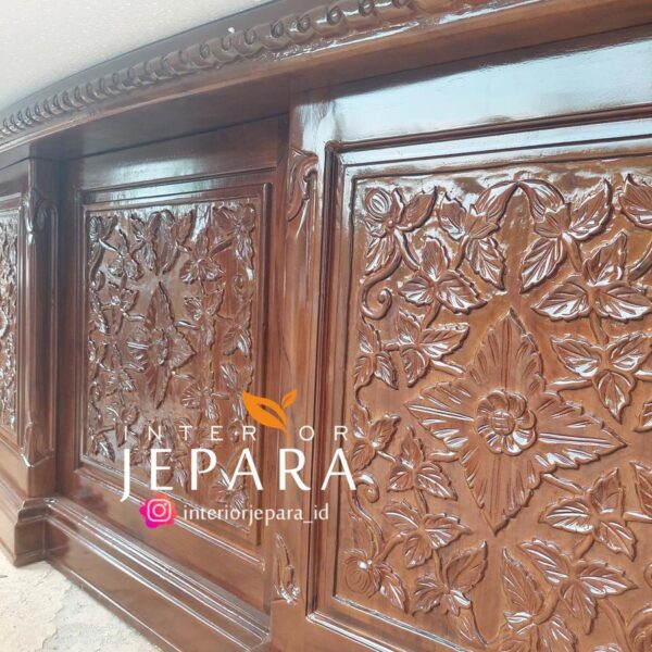 Meja Direktur Eksekutif Bahan kayu Jati