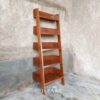 Rak Buku Minimalis Sandar Kayu Jati