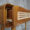 Meja Console Retro Minimalis Kayu Jati
