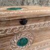 Peti Kayu Ukir Vintage – Rustic Handcrafted Storage Chest