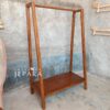 Gantungan Baju Minimalis Kayu Jati