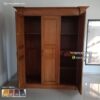 Lemari Pakaian Colliby Eksklusif Pintu Kayu Jati
