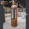 Lemari Hias Minimalis Bentuk Botol Kayu Jati