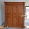 Lemari Pakaian Colliby Eksklusif Pintu Kayu Jati
