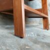 Rak Buku Minimalis Sandar Kayu Jati