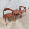 Kursi Teras Minimalis Bahan Kayu Jati
