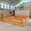 Dipan,Rangka Tempat Tidur Retro Eropa Klasik Kayu Jati Solid