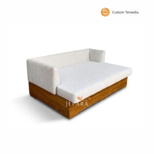 Daybed Minimalis Kayu Jati Interior Jepara