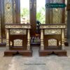 Bedside Table Ukir Mewah Kayu Jati Jepara