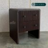 Bedside Table Minimalis Modern Kayu Jati