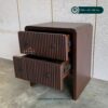 Bedside Table Minimalis Modern Kayu Jati