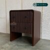 Bedside Table Minimalis Modern Kayu Jati
