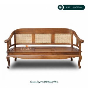 Sofa Kayu Minimalis Jati Model Betawi Klasik