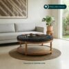 Meja Tamu Andalusia with Cushions Kayu Jati – Coffee Table