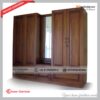 Lemari Kayu Jati Klasik Minimalis Custom Shape