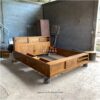 Tempat Tidur Kayu Jati Multifungsi Minimalis Modern