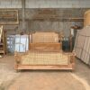 Tempat Tidur Klasik Jepara dengan Sentuhan Anyaman Elegan