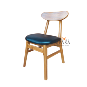 Kursi Makan Kayu Jati Minimalis Scandinavian – Modern Dining Chair