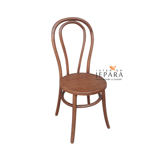 Kursi Cafe Kayu Jati Model Bentwood – Kursi Makan Klasik Minimalis