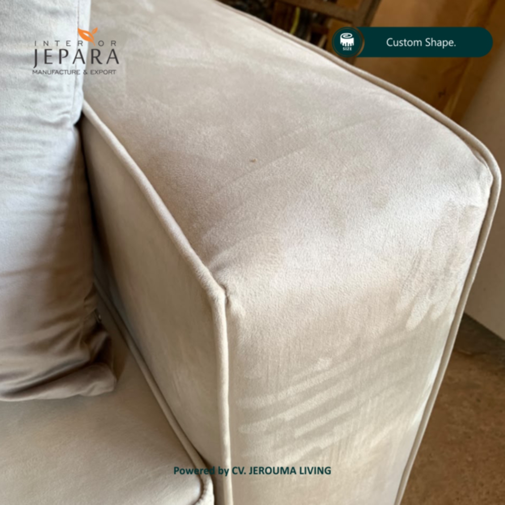 Sofa Minimalis Modern Busa Empuk Custom | Interior Jepara