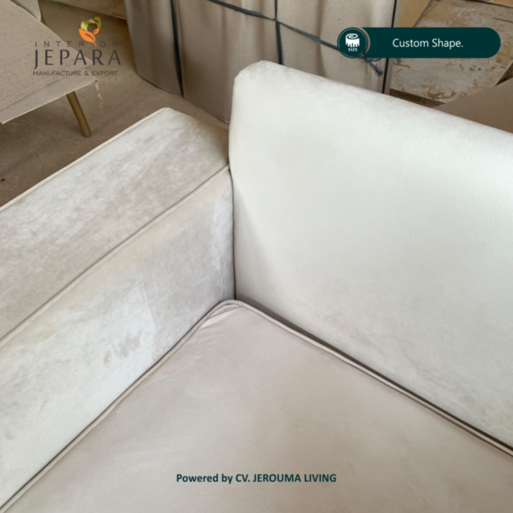 Sofa Minimalis Modern Busa Empuk Custom | Interior Jepara