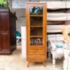 Lemari Hias Retro Rak Minimalis Kayu Jati Asli Jepara