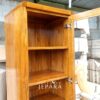 Lemari Hias Retro Rak Minimalis Kayu Jati Asli Jepara
