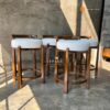 Bar Stool Scandinavian Kayu Jati