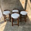 Bar Stool Scandinavian Kayu Jati