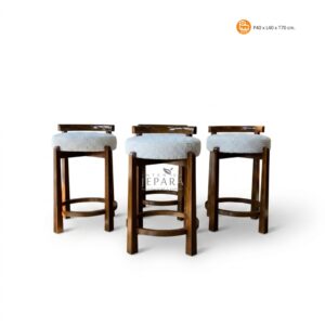 Bar Stool Scandinavian Kayu Jati