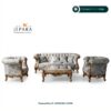 Set Sofa Ruang Tamu Klasik Ukiran Kayu Jati – Interior Jepara