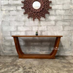 Meja Konsol Kayu Jati Minimalis - Interior Jepara