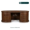 Meja Direktur Ukiran Pintu Aceh Kayu Jati - Limited Edition