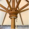Meja Taman Kayu Jati dengan Payung – Furniture Minimalis