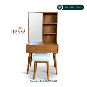 Meja Rias Minimalis Kayu Jati Modern