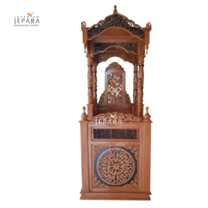 Mimbar Masjid Kayu Jati Ukiran Klasik Jepara
