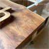 Papan Nama Kayu Jati Solid Custom 3D