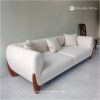 Sofa 3 Dudukan Minimalis Modern Kayu Jati Premium
