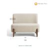 Sofa Minion Eksentrik Retro | Sofa Kayu Jati Minimalis